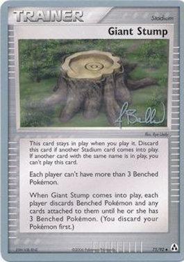 Giant Stump (75/92) (Eeveelutions - Jimmy Ballard) [World Championships 2006]