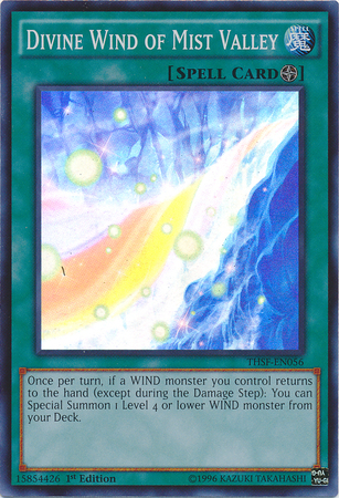 Divine Wind of Mist Valley [THSF-EN056] Super Rare 