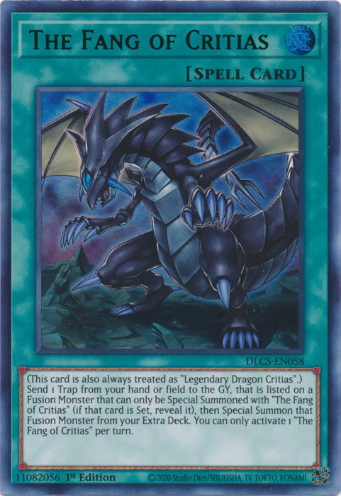 The Fang of Critias (Green) [DLCS-EN058] Ultra Rare 