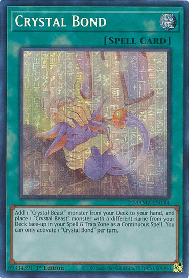 Crystal Bond [MAMA-EN114] Secret Pharaoh's Rare 