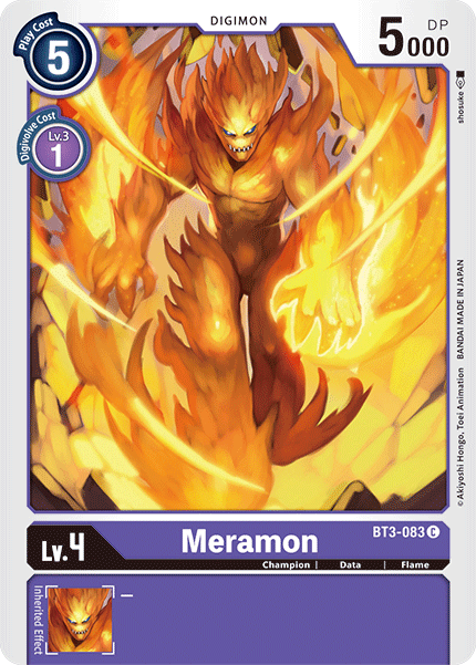 Meramon [BT3-083] [Release Special Booster Ver.1.5] 