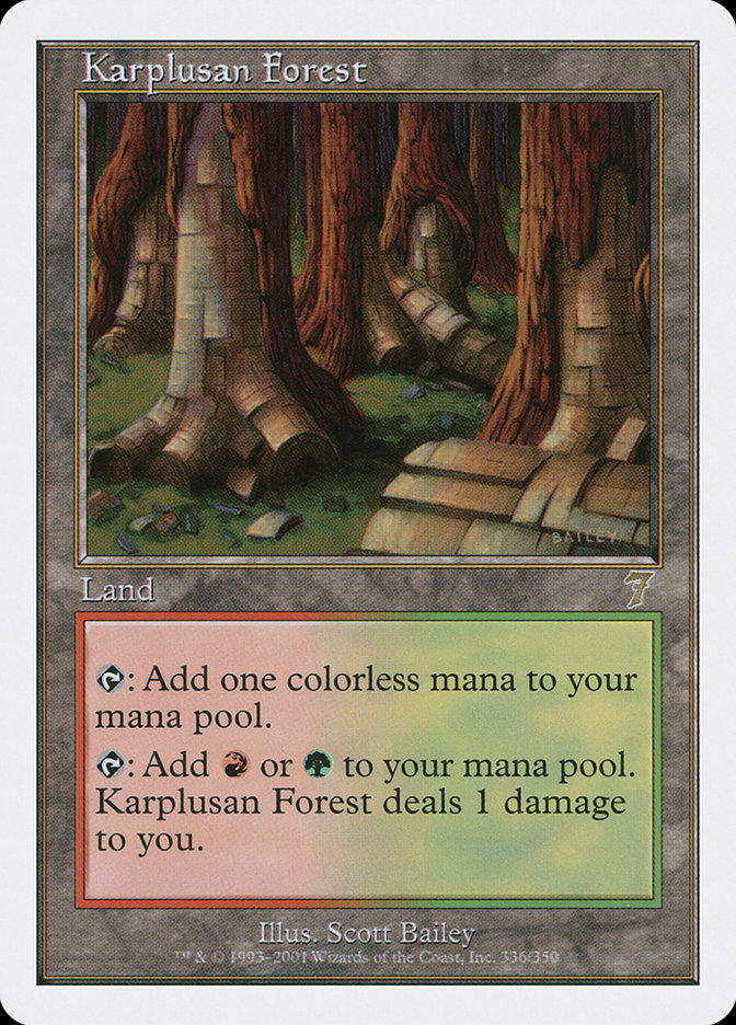 Karplusan Forest [Seventh Edition] 