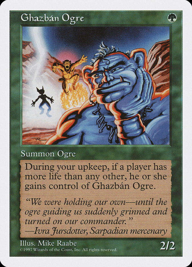 Ghazban Ogre [Fifth Edition] 