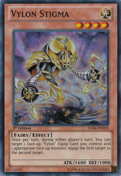 Vylon Stigma [HA06-EN039] Super Rare 