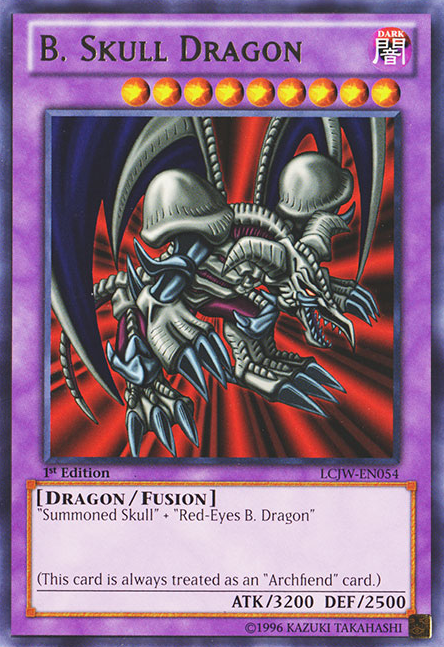 B.Skull Dragon [LCJW-EN054] Rare 