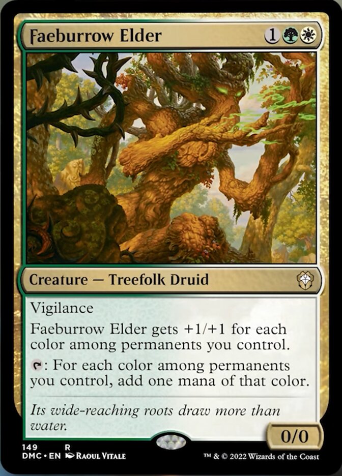 Faeburrow Elder [Dominaria United Commander] 