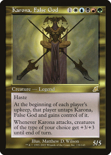 Karona, False God [Scourge] 