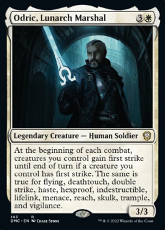 Odric, Lunar Marshal [Dominaria United Commander] 