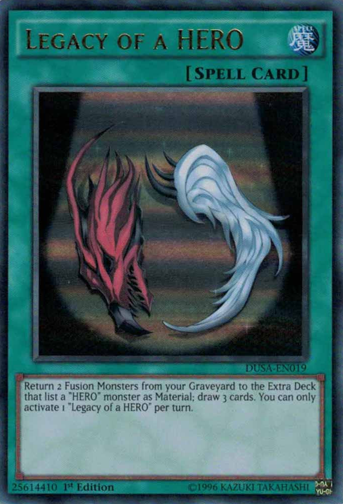 Legacy of a Hero [DUSA-EN019] Ultra Rare 