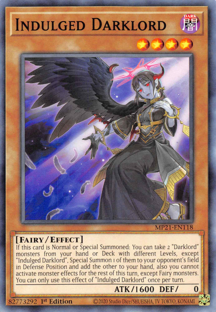 Indulged Darklord [MP21-EN118] Common 