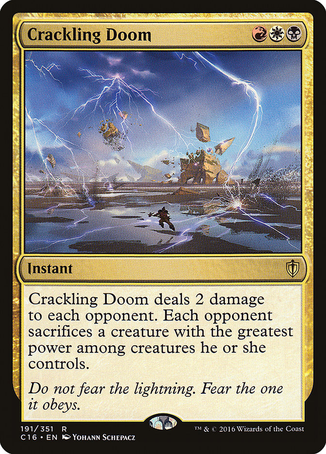 Crackling Doom [Commander 2016] 