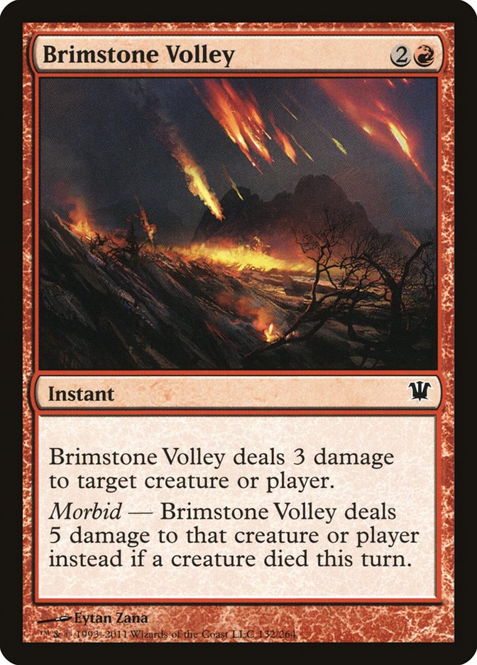 Brimstone Volley [Innistrad] 