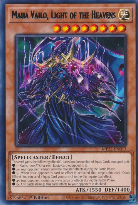 Maha Vailo, Light of the Heavens [MP22-EN013] Rare 