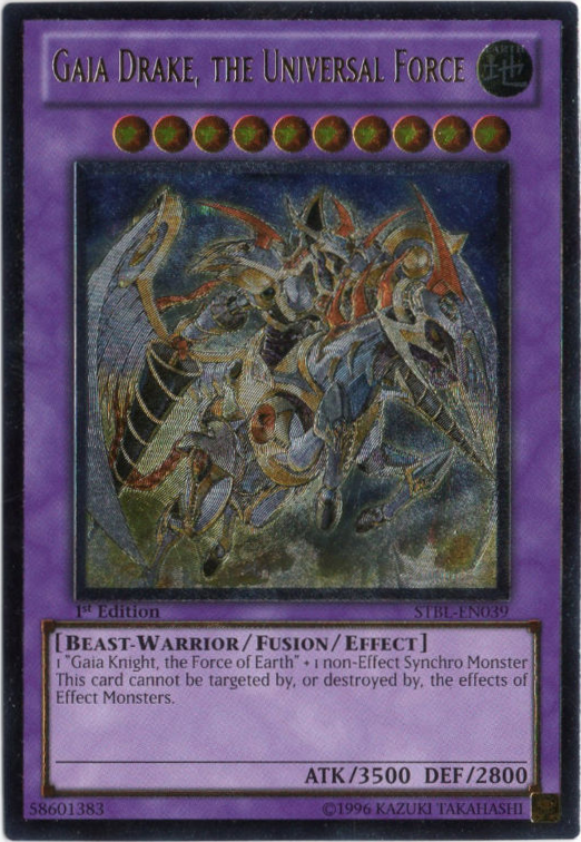 Gaia Drake, the Universal Force [STBL-EN039] Ultimate Rare 