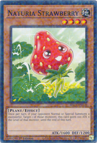 Naturia Strawberry (Duel Terminal) [HAC1-EN110] Common 
