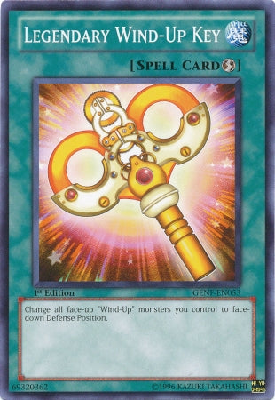 Legendary Wind-Up Key [GENF-EN053] Common 