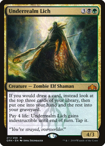 Underrealm Lich [Guilds of Ravnica] 