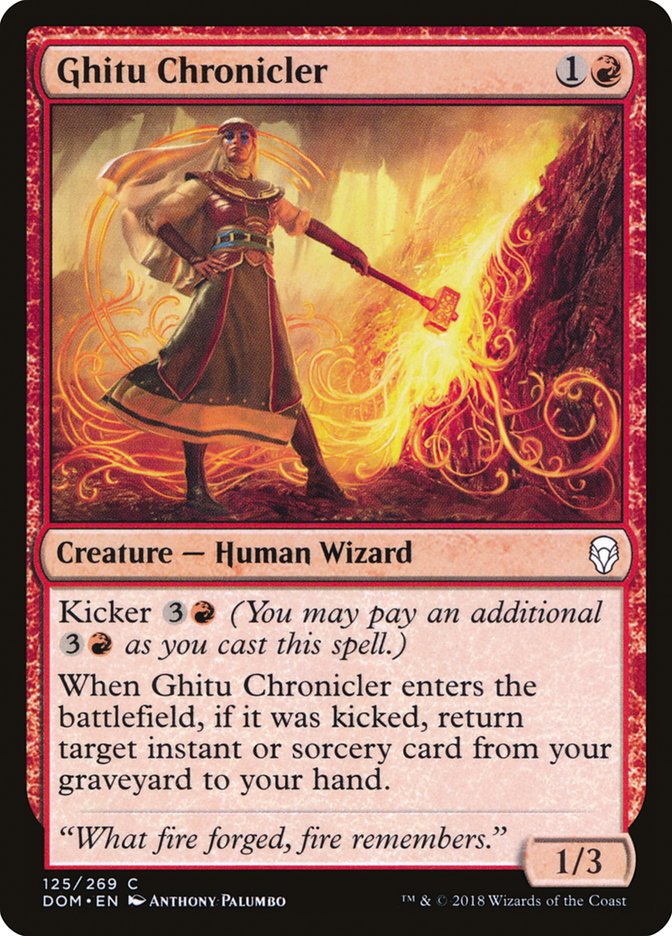 Ghitu Chronicler [Dominaria] 