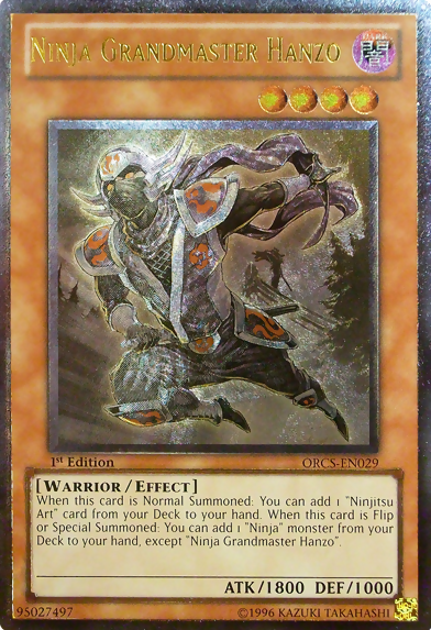 Ninja Grandmaster Hanzo [ORCS-EN029] Ultimate Rare 