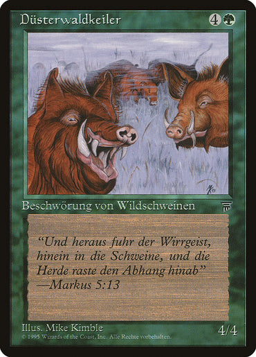 Durkwood Boars (German) - "Dusterwaldkeiler" [Renaissance] 
