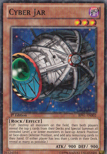 Cyber ​​Jar [BP01-EN002] Starfoil Rare 