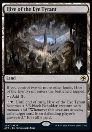 Hive of the Eye Tyrant (Promo Pack) [Dungeons & Dragons: Adventures in the Forgotten Realms Promos] 