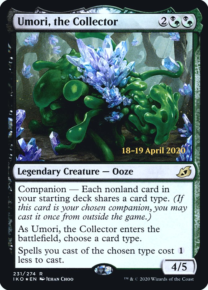 Umori, the Collector [Ikoria: Lair of Behemoths Prerelease Promos] 