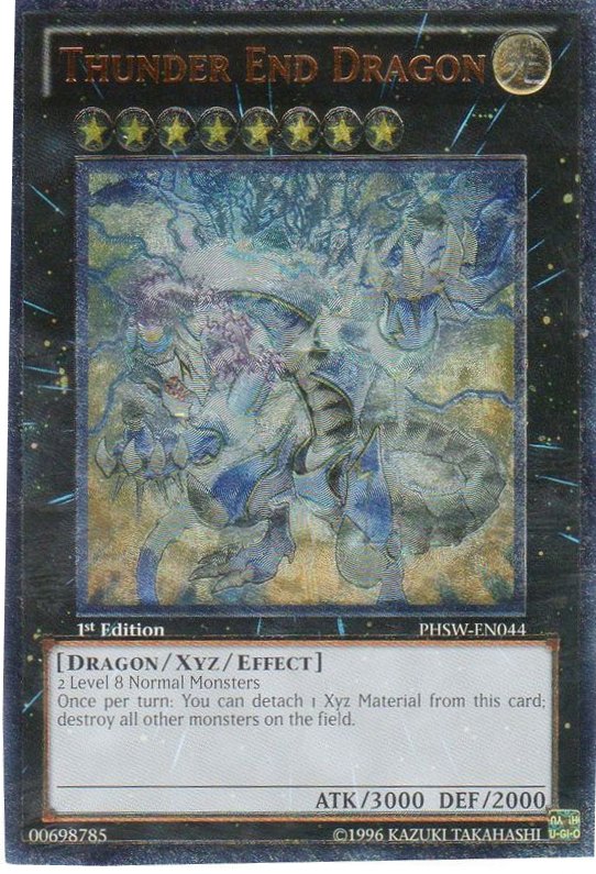 Thunder End Dragon [PHSW-EN044] Ultimate Rare 