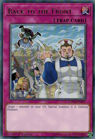 Back to the Front [COTD-EN077] Rare 