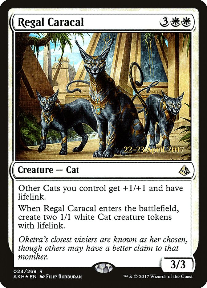 Regal Caracal [Amonkhet Prerelease Promos] 