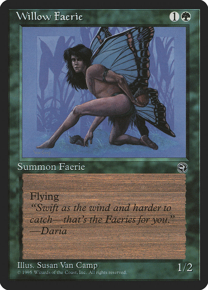 Willow Faerie (Daria Flavor Text) [Homelands] 