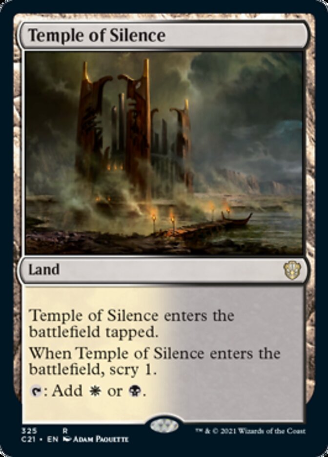 Temple of Silence [Commander 2021] 