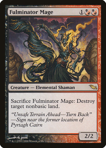 Fulminator Mage [Shadowmoor] 