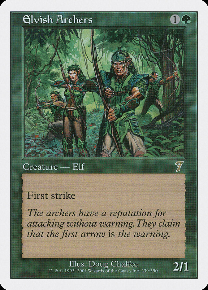 Elvish Archers [Seventh Edition] 