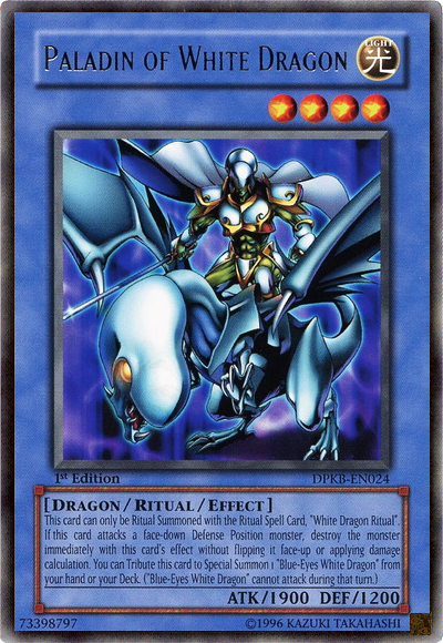 Paladin of White Dragon [DPKB-EN024] Rare 