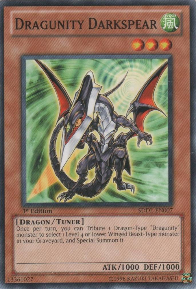 Dragunity Darkspear [SDDL-EN007] Common 