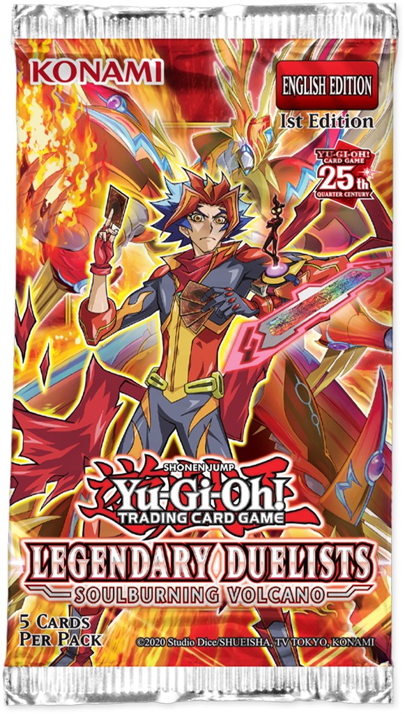Legendary Duelists: Soulburning Volcano - Booster Pack (1st Edition)