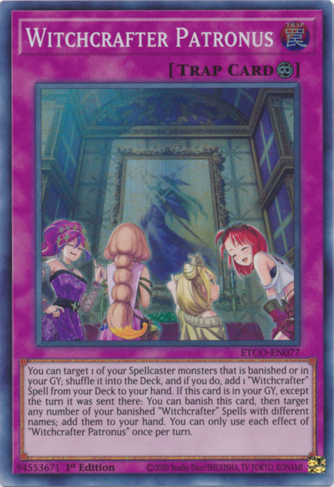 Witchcrafter Patronus [ETCO-EN077] Super Rare 
