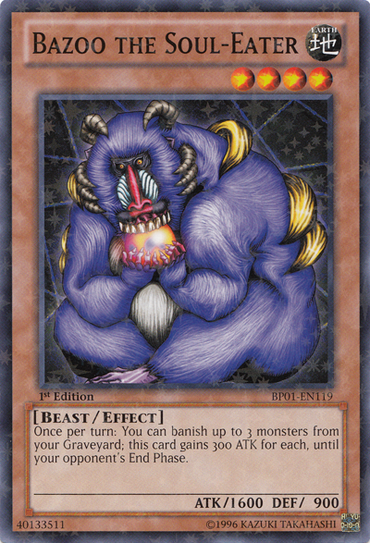 Bazoo the Soul-Eater [BP01-EN119] Starfoil Rare 