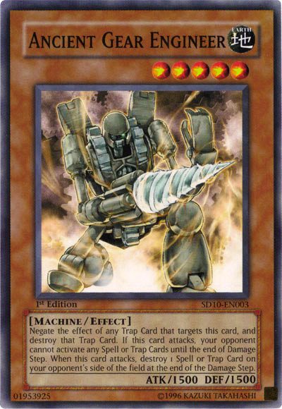 Ancient Gear Engineer [SD10-EN003] Common 