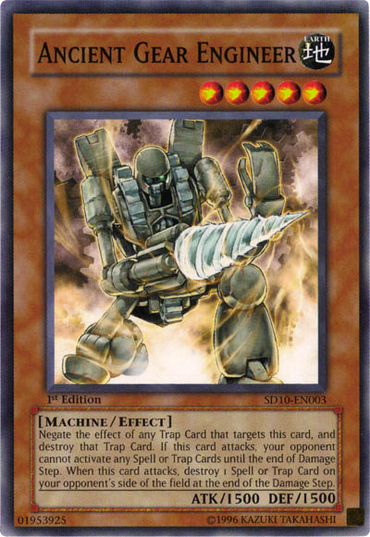 Ancient Gear Engineer [SD10-EN003] Common 