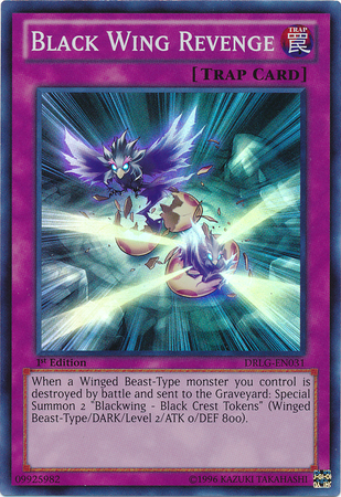 Black Wing Revenge [DRLG-EN031] Super Rare 