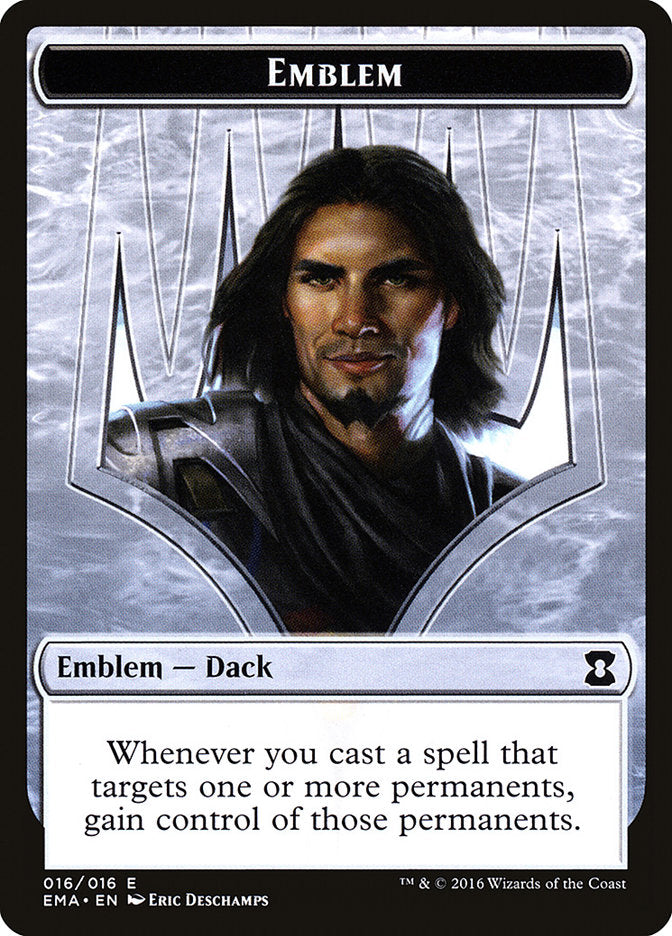 Dack Fayden Emblem [Eternal Masters Tokens] 