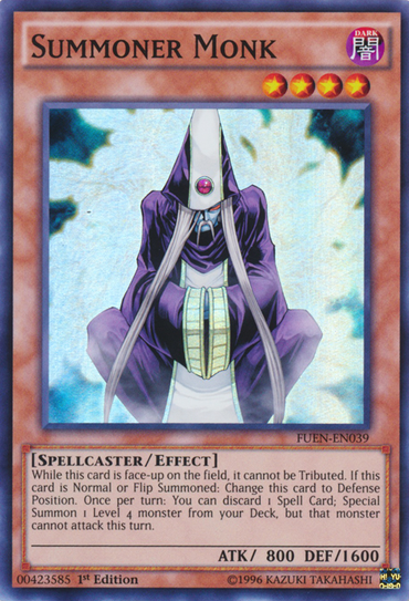 Summoner Monk [FUEN-EN039] Super Rare 