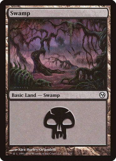 Swamp (103) [Duels of the Planeswalkers] 