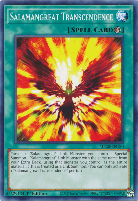 Salamangreat Transcendence [MP20-EN180] Common 