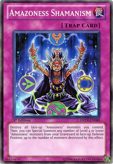 Amazoness Shamanism [DREV-EN088] Super Rare 