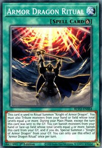 Armor Dragon Ritual [BLVO-EN064] Common 