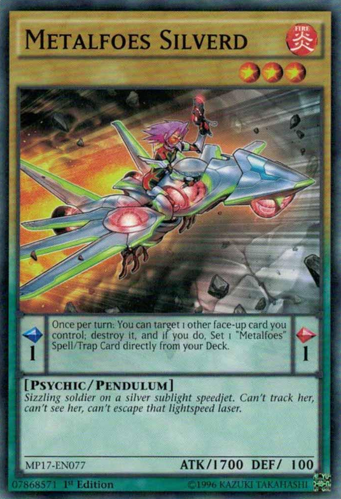 Metalfoes Silverd [MP17-EN077] Common 