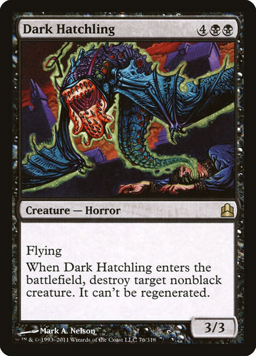 Dark Hatchling [Commander 2011]